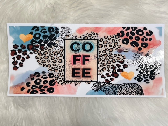 Coffee - Leopard Print