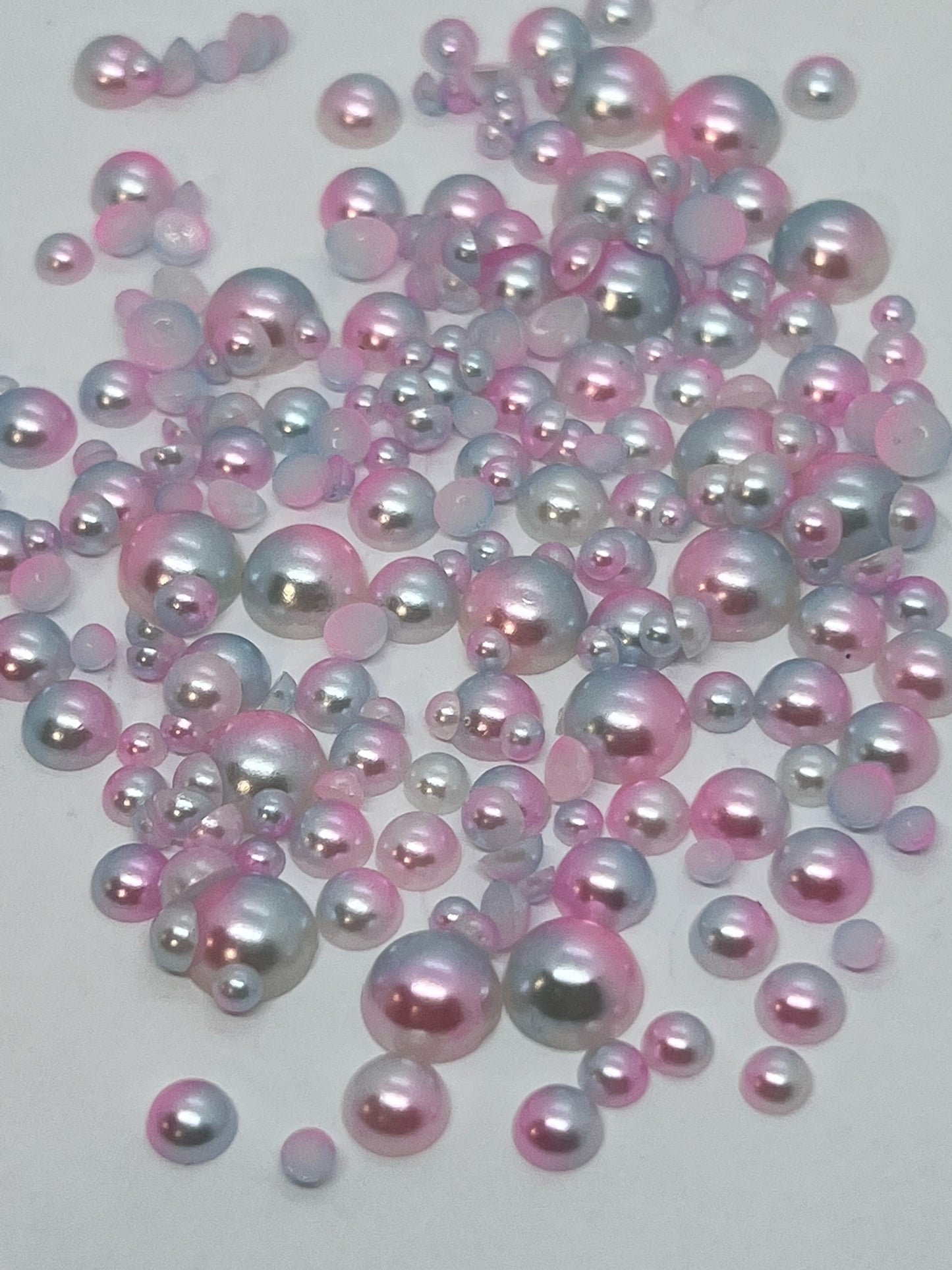 Cotton Candy Ice Cream - Flat Back Pearls