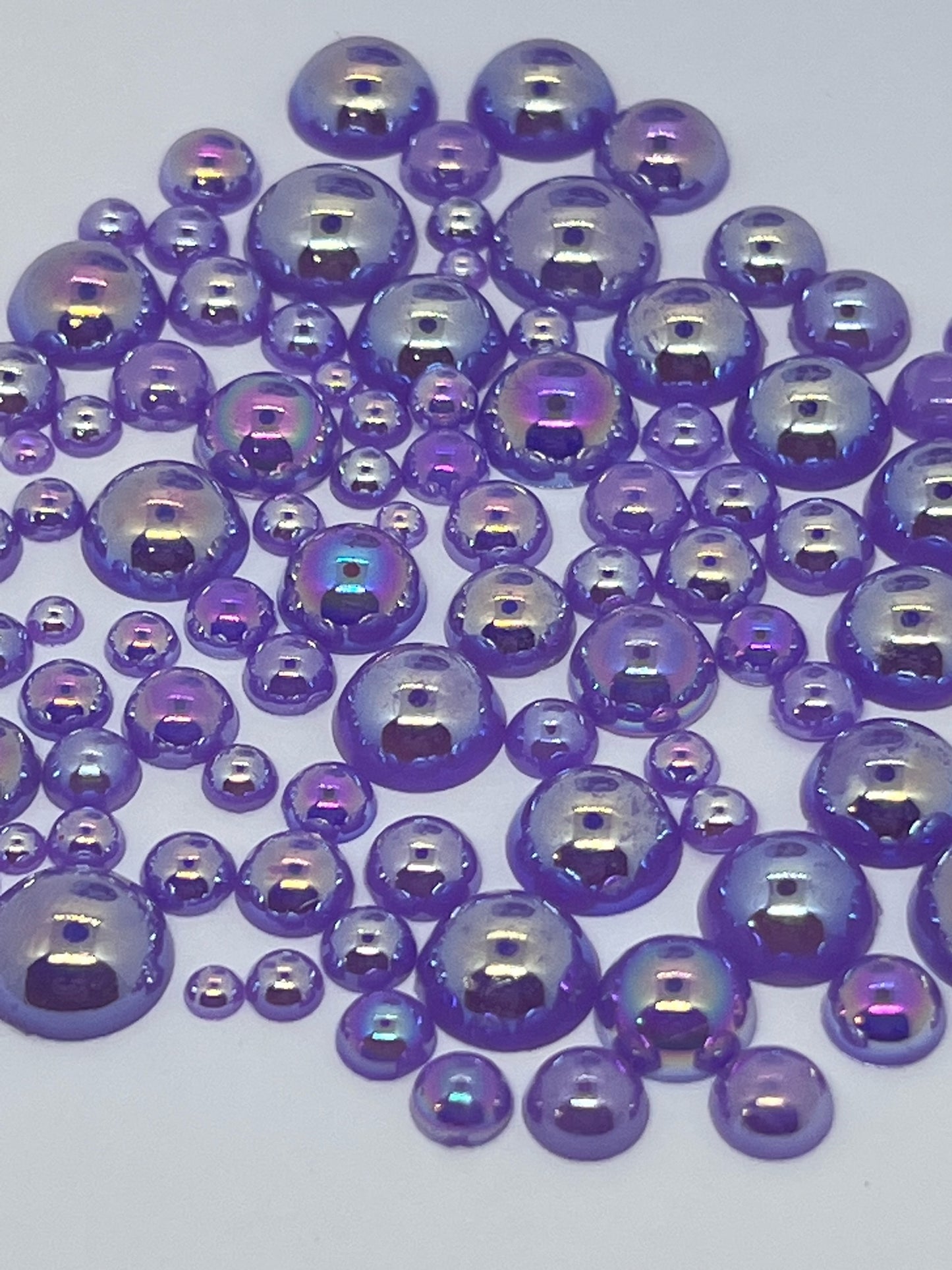 Lavender Honey - Flat-Back Pearls