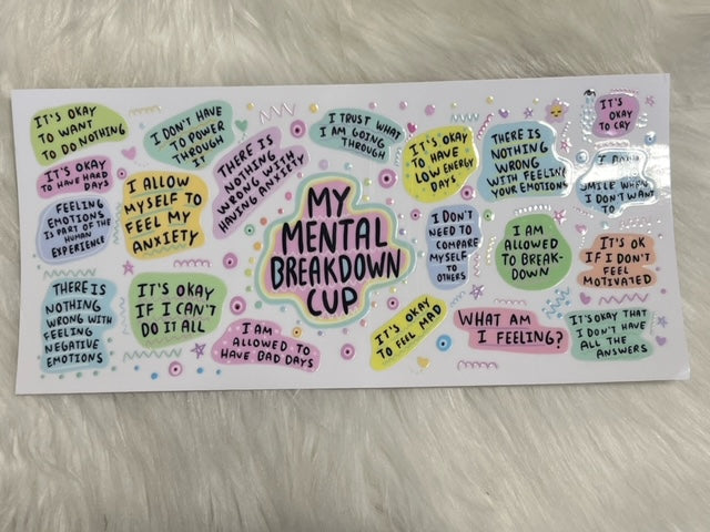 Mental Breakdown Cup