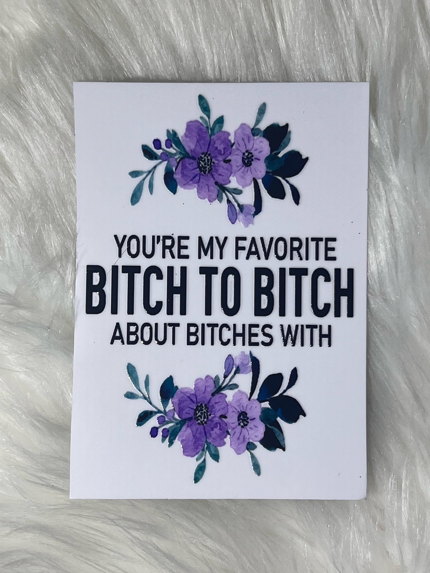 You're My Favorite...