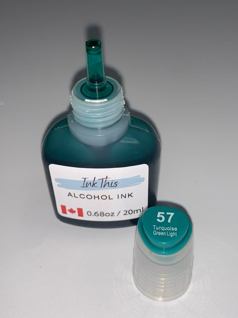 57 Turquoise Green Light