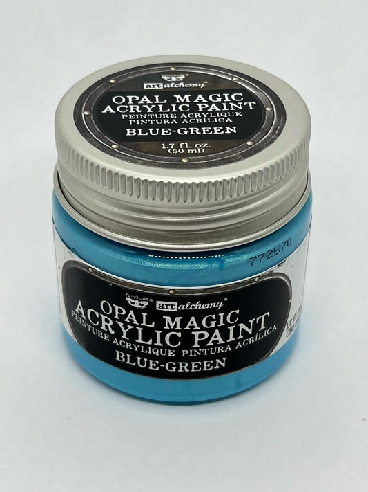 Opal Magic - Blue-Green - Acrylic Paint
