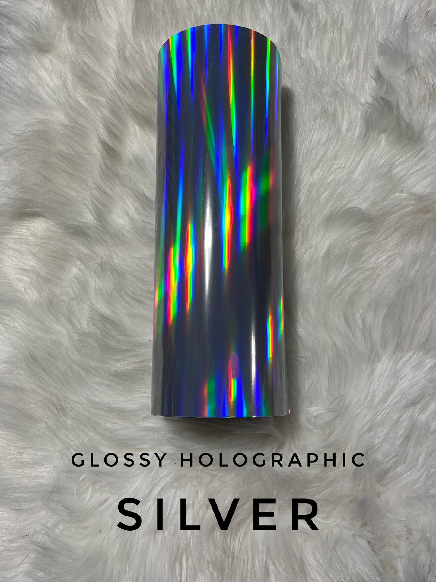 Glossy Holographic - Silver