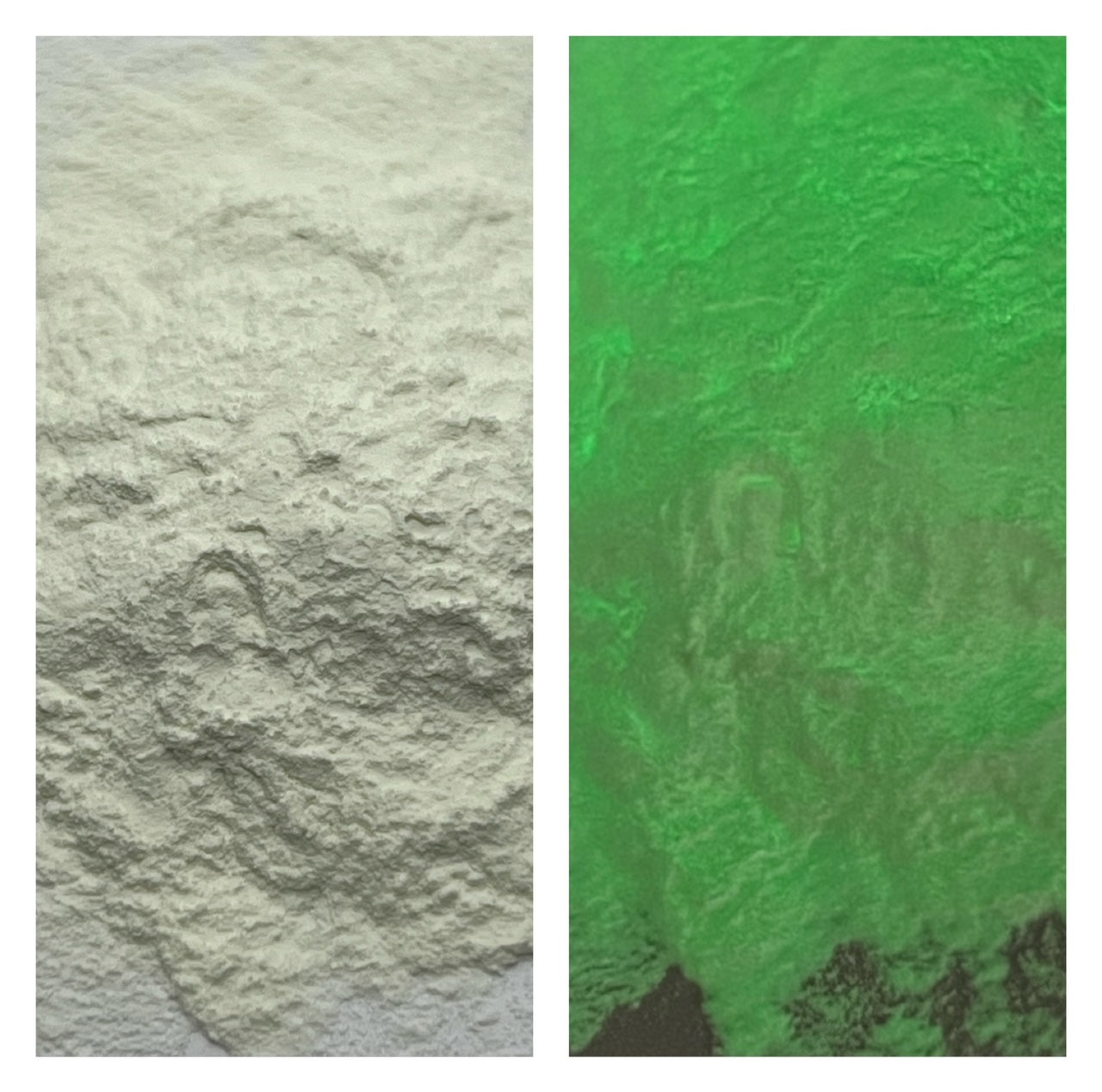 Glow in the Dark - White (Glows Green)