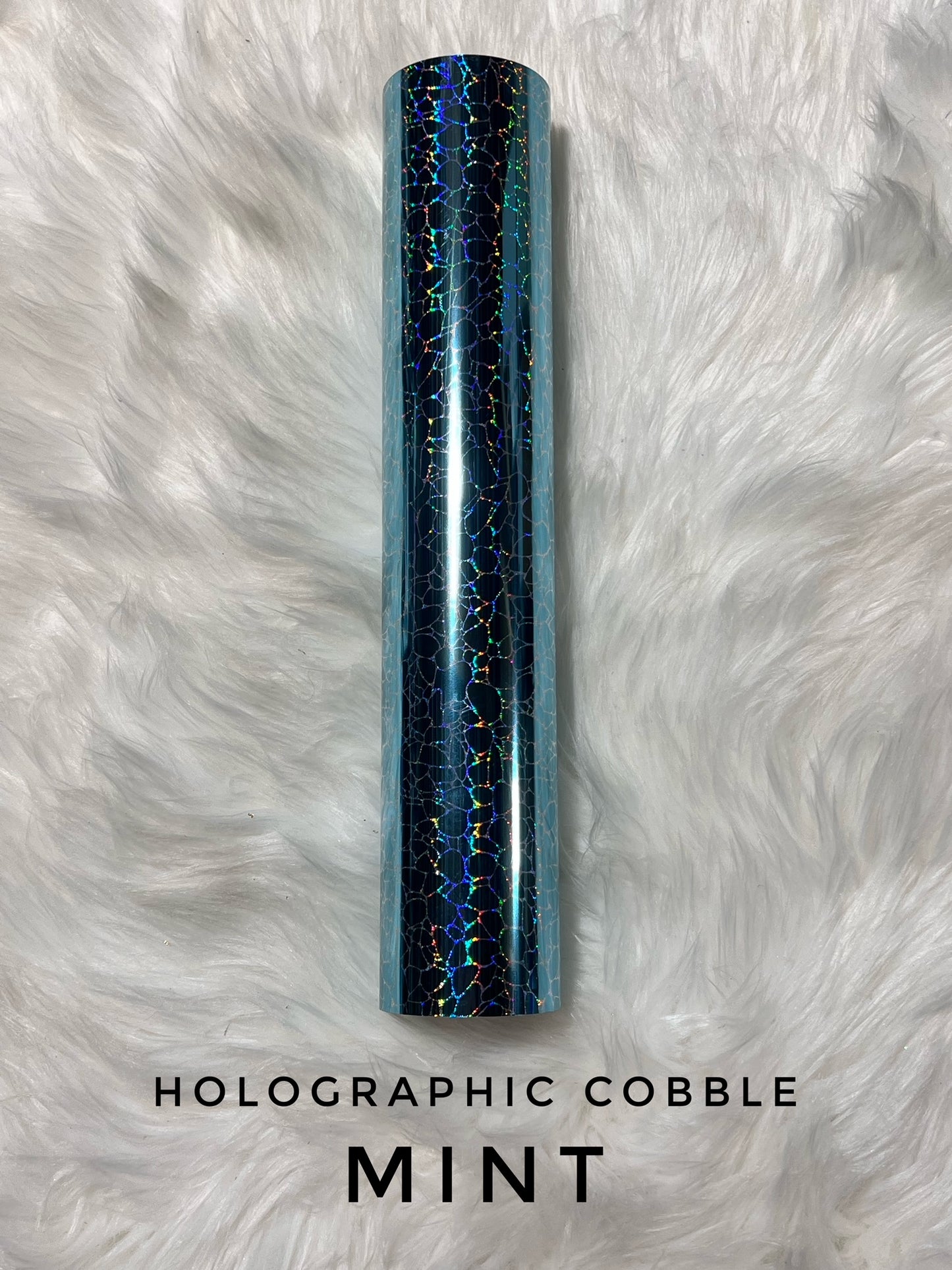 Holographic Cobble - Mint