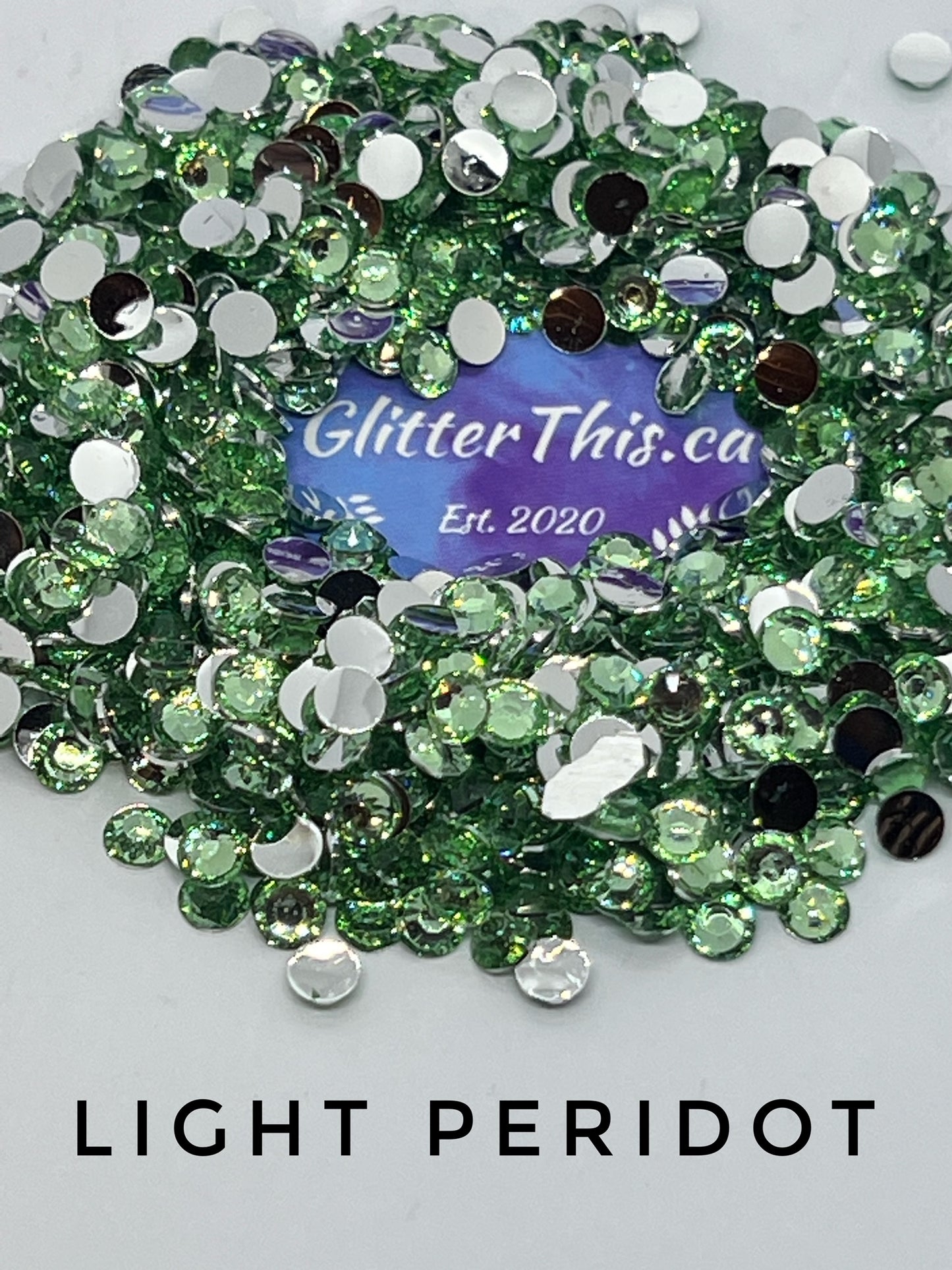 Light Peridot - Resin Silverback