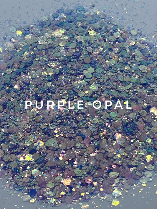 Purple Opal - Chunky Mix