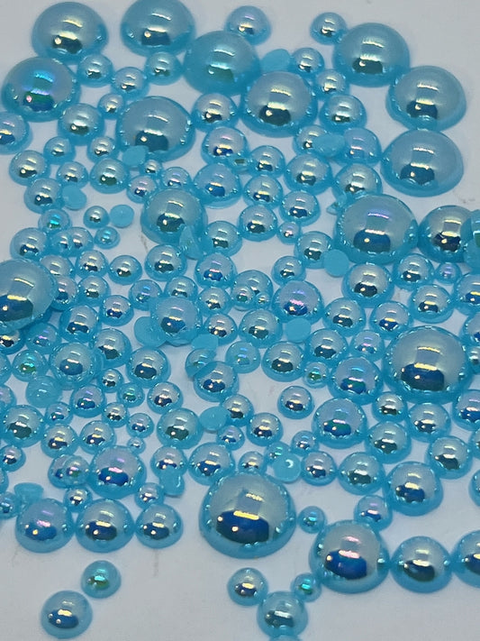 Aquamarine AB - Flat Back Pearls