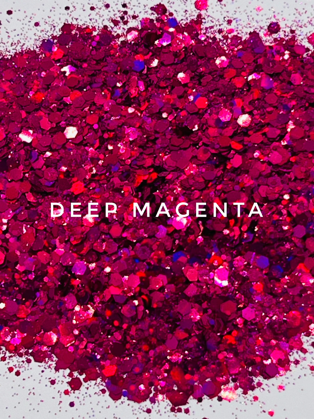 Deep Magenta - Chunky Mix