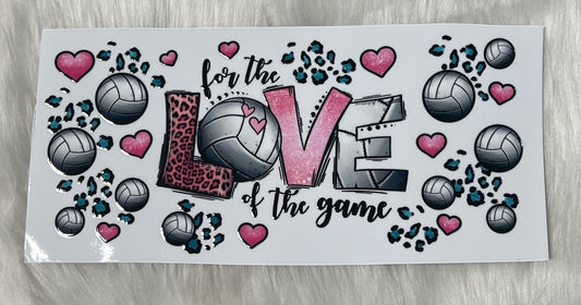 For The Love - Volleyball