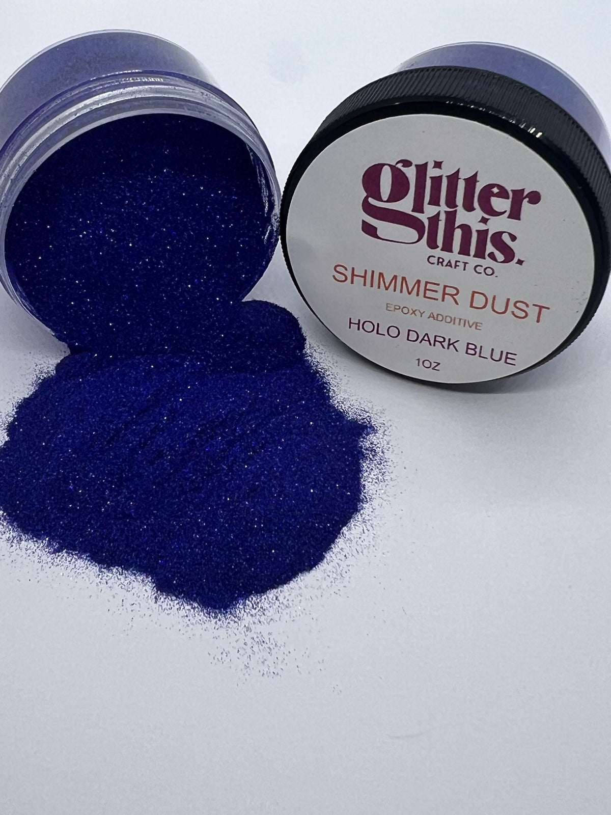 Shimmer Dust - Holo Dark Blue