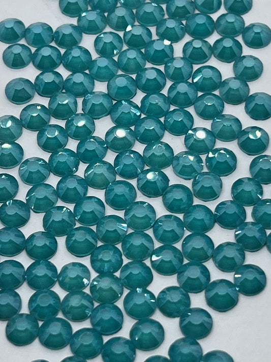 Mocha - Peacock Blue