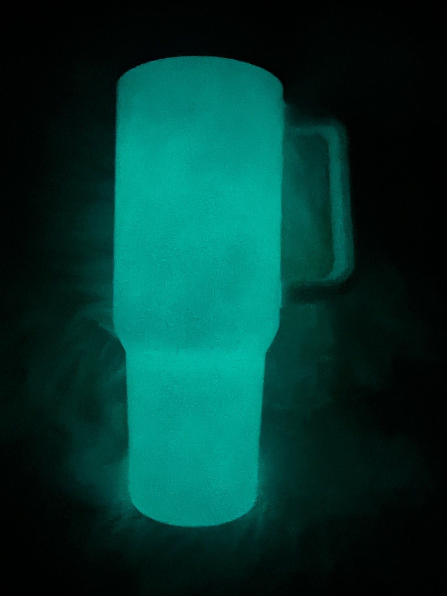 40oz Tumbler w/ Handle - Glow In The Dark