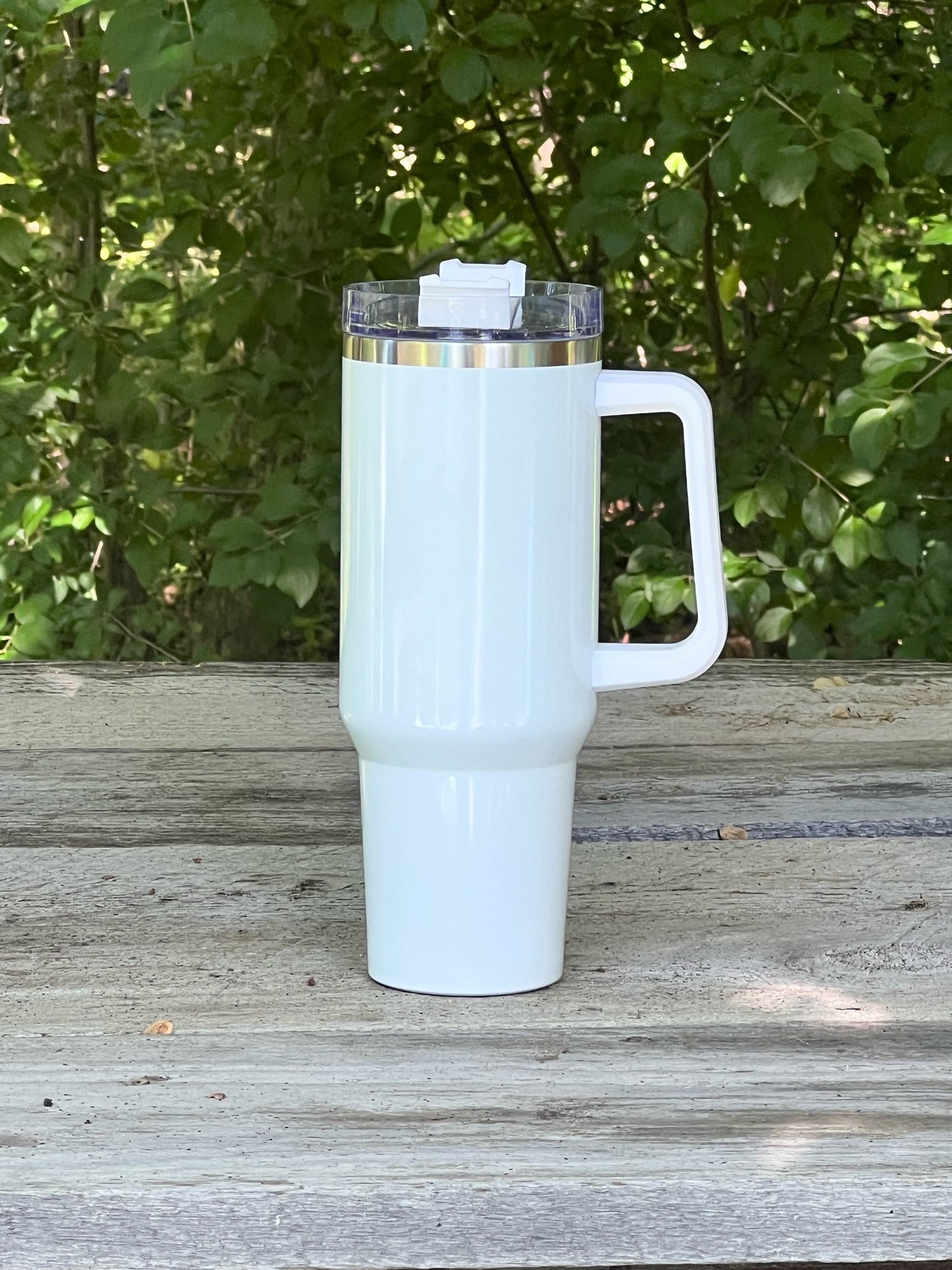 40oz Tumbler w/ Handle - Glow In The Dark