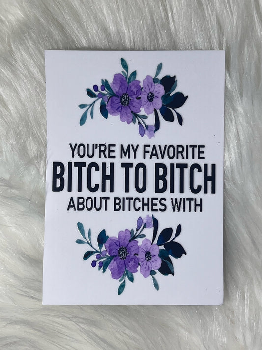 You're My Favorite...
