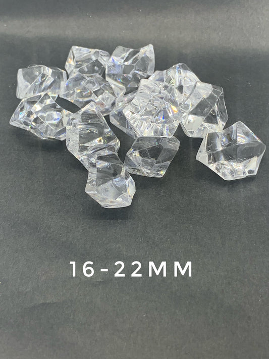 16-22mm Irregular Ice Chips (approx. 15pcs)