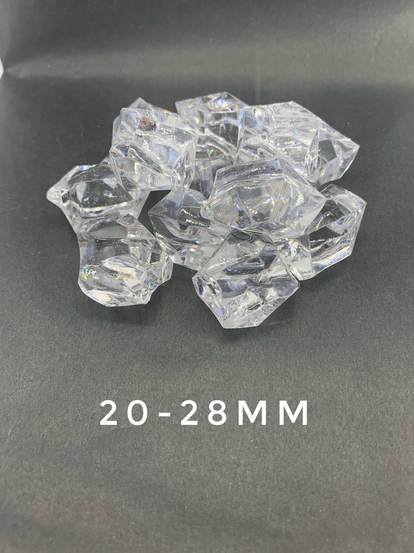 20-28mm Irregular Ice Chips (approx. 8pcs)