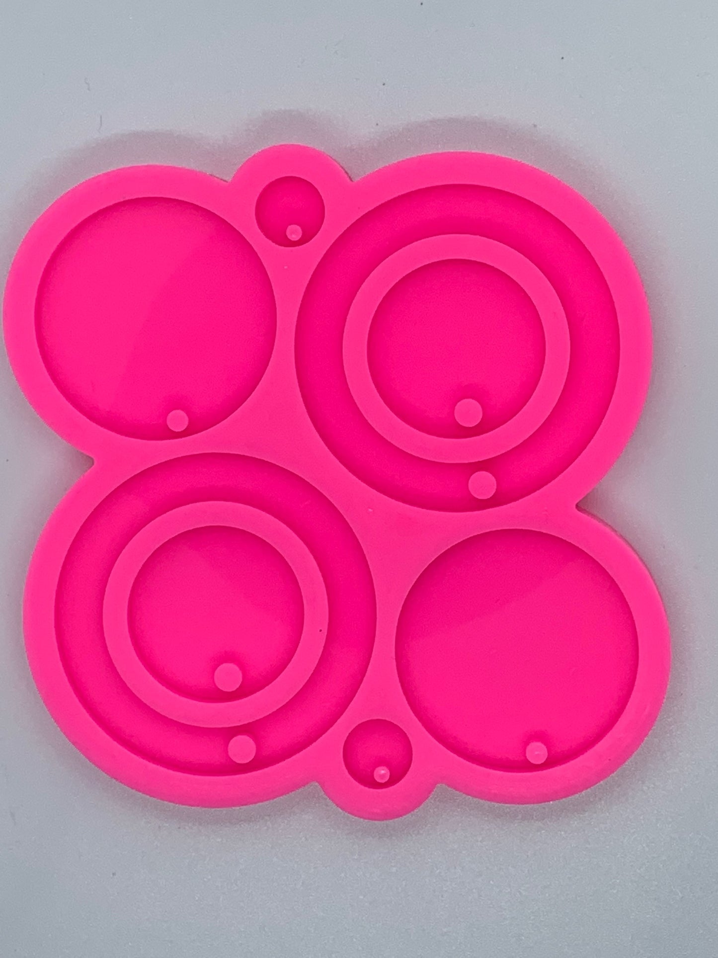 4 Way Circles - Earrings