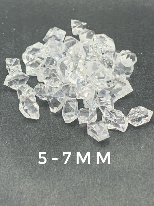 5-7mm Irregular Ice Chip (approx. 220pcs)