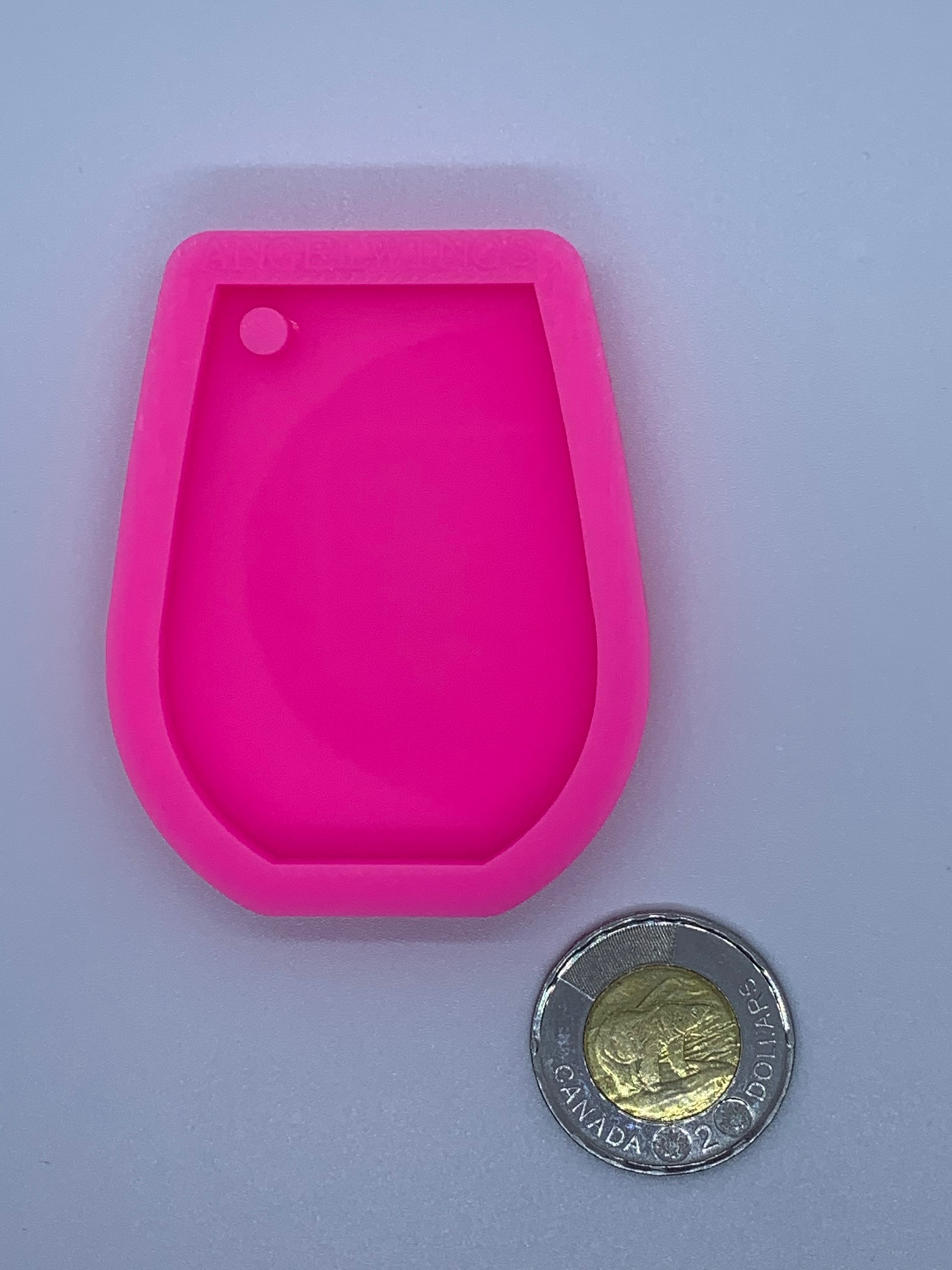 Stemless Glass Keychain