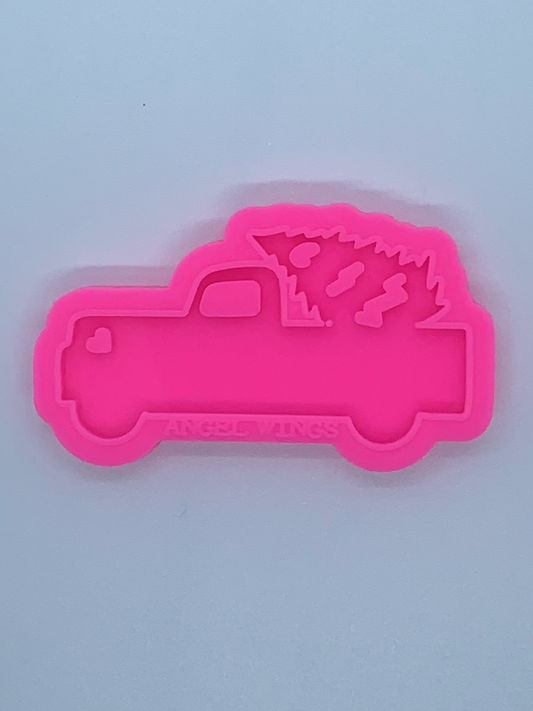 Pickup Truck w/ Tree