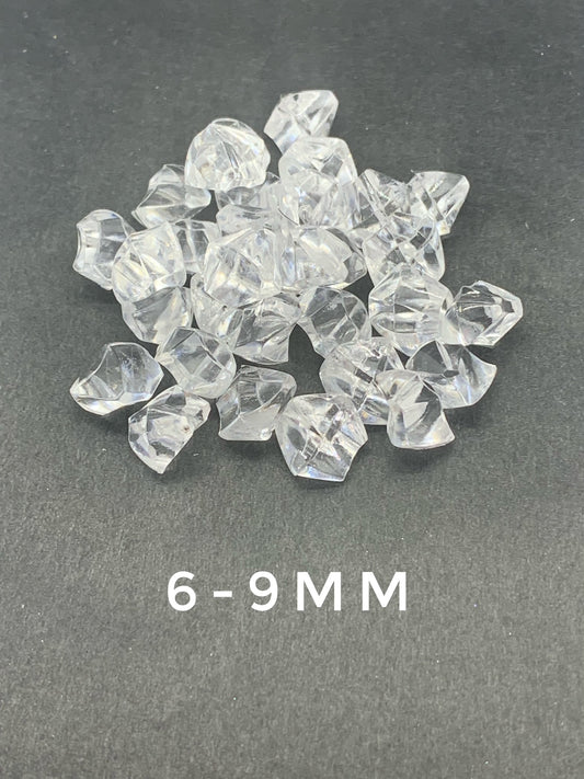6-9mm Irregular Ice Chip (approx. 110pcs)