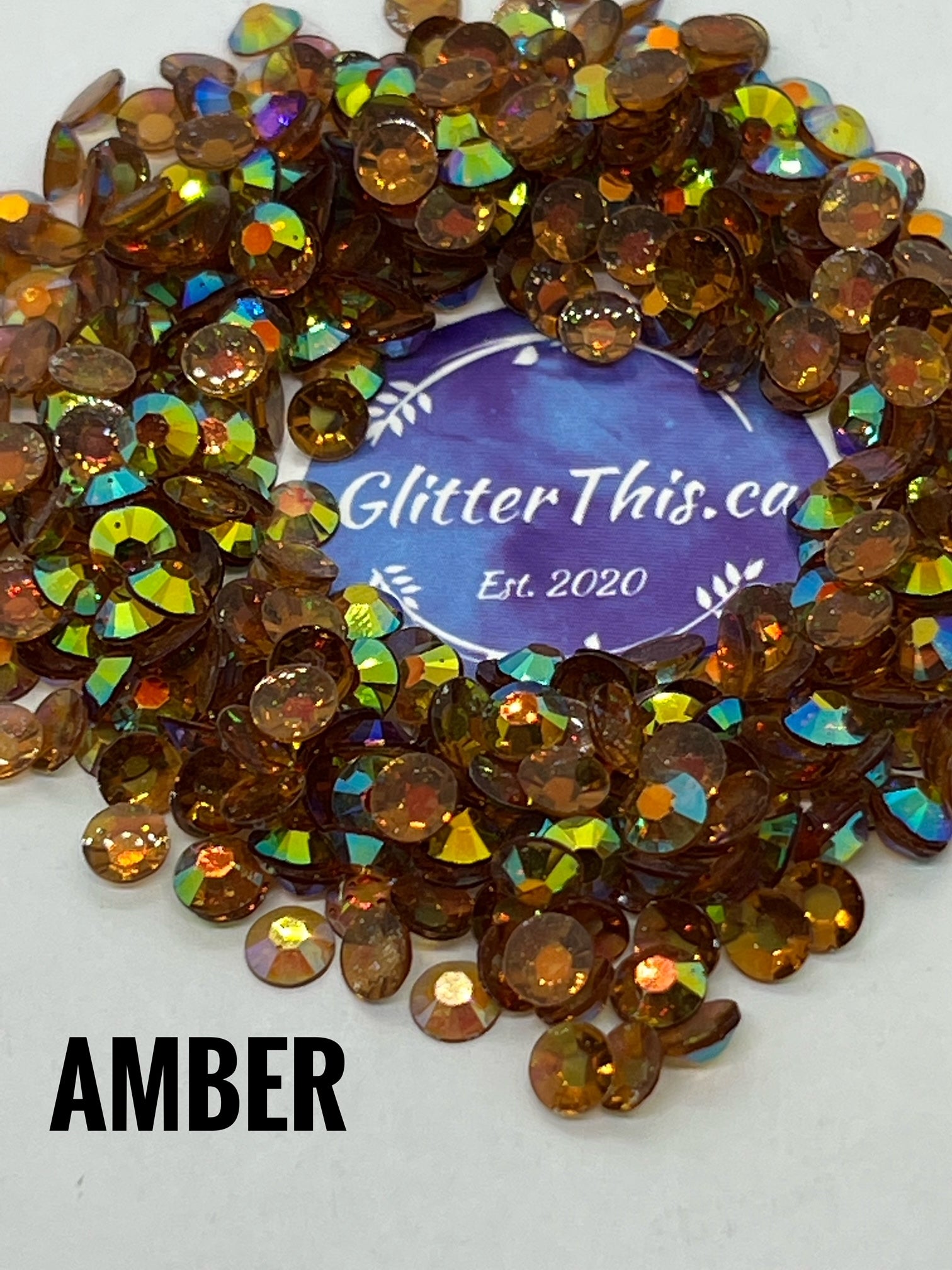 Amber - Transparent Back