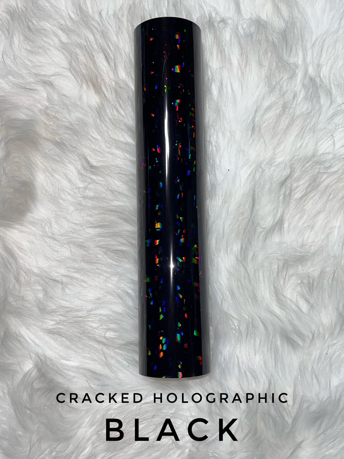 Cracked Holographic - Black