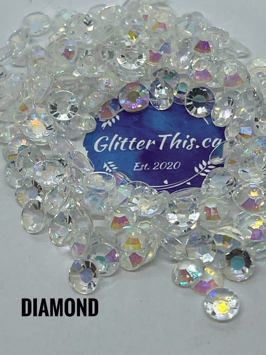 Diamond - Transparent Back