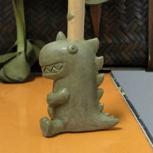 Dinosaur Straw Topper
