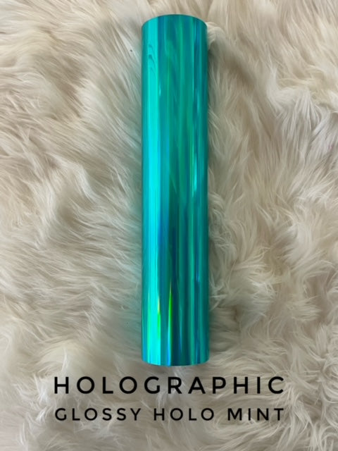 Glossy Holographic - Mint
