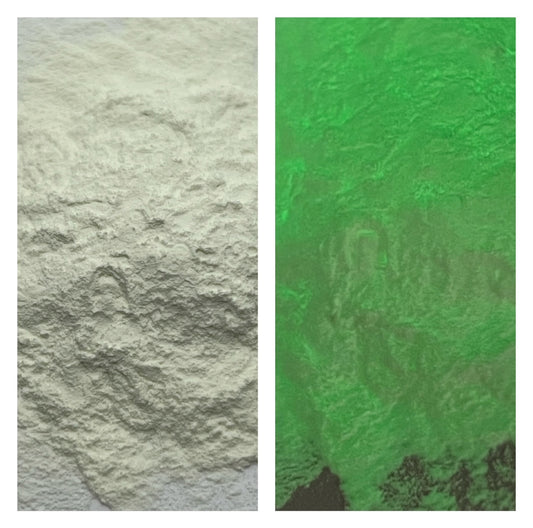 Glow in the Dark - White (Glows Green)