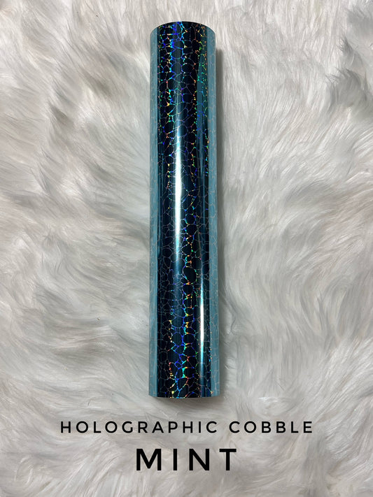 Holographic Cobble - Mint