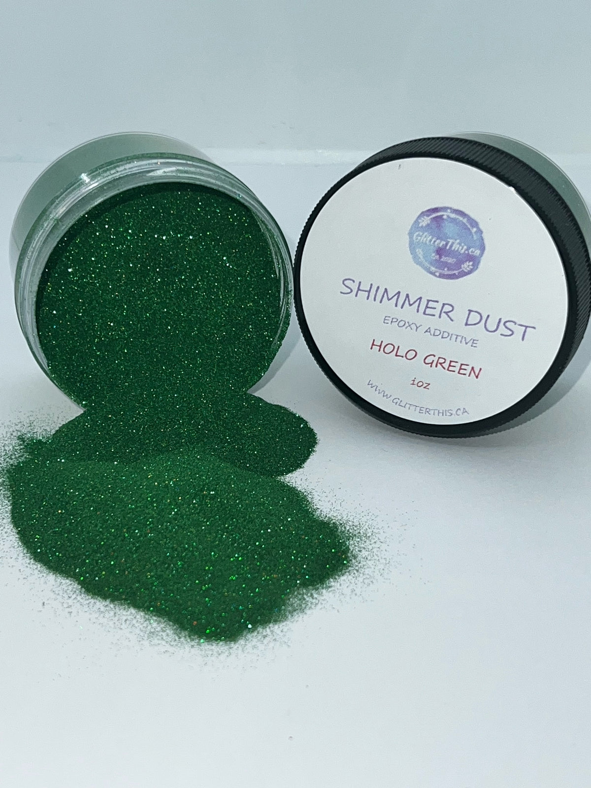 Shimmer Dust - Holo Green