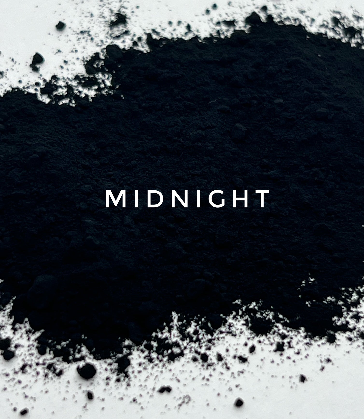 MIDNIGHT, Black Mica Powder, Black Pigment, Mica for Epoxy, Resin