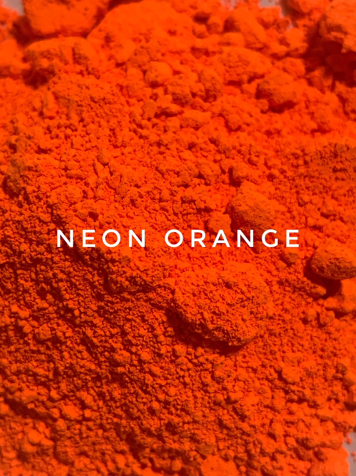 Neon Orange Pigment