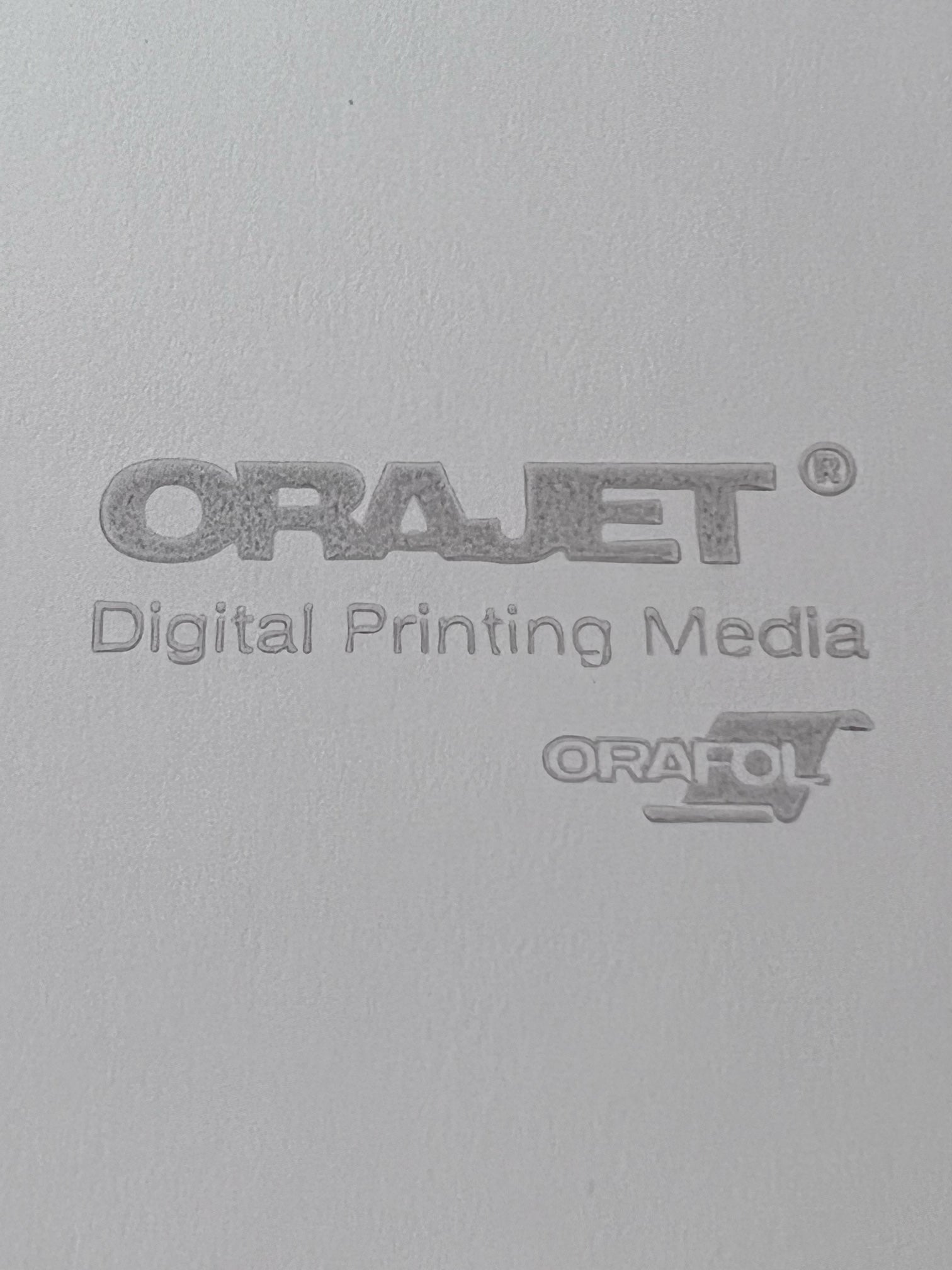 Printable Vinyl - Orajet