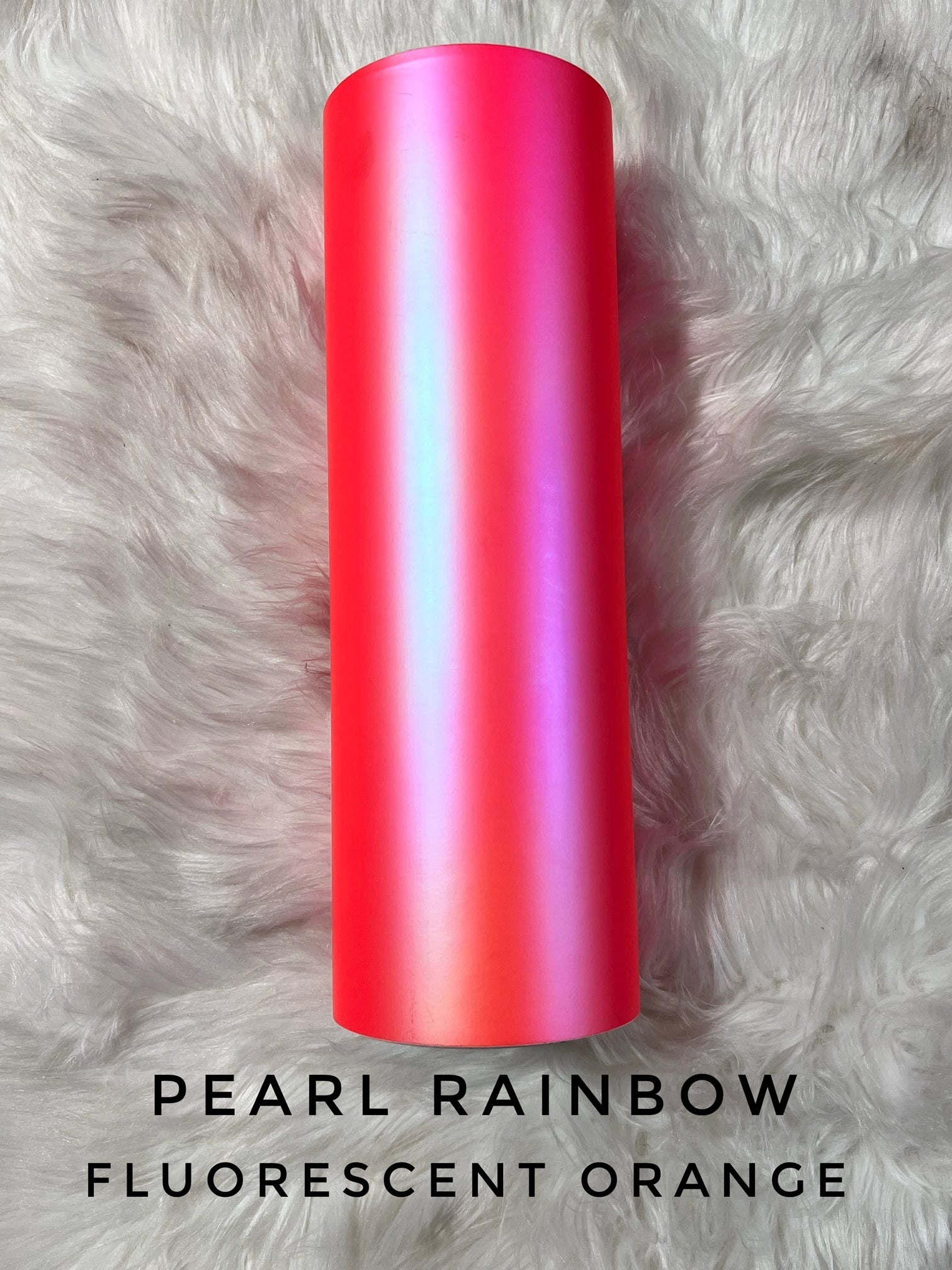 Pearl Rainbow - Fluorescent Orange