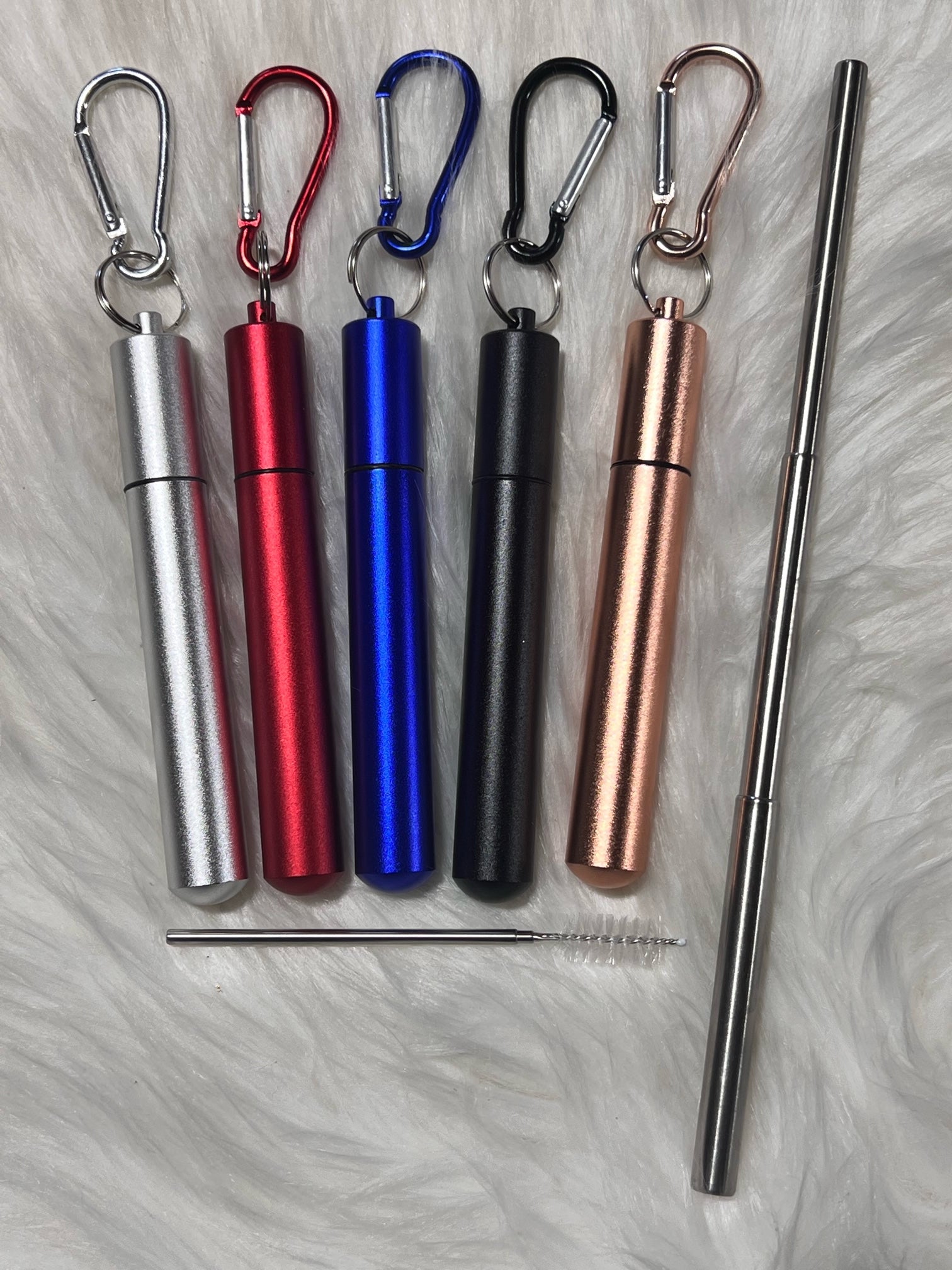 Collapsible Metal Straw