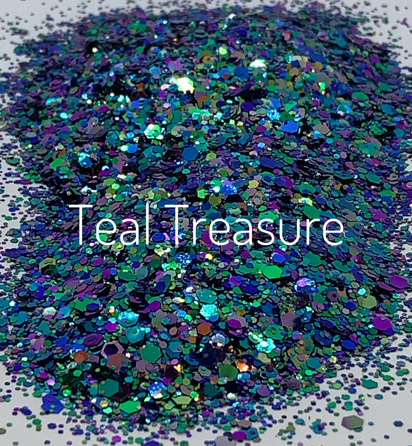 Teal Treasure - Chunky Mix