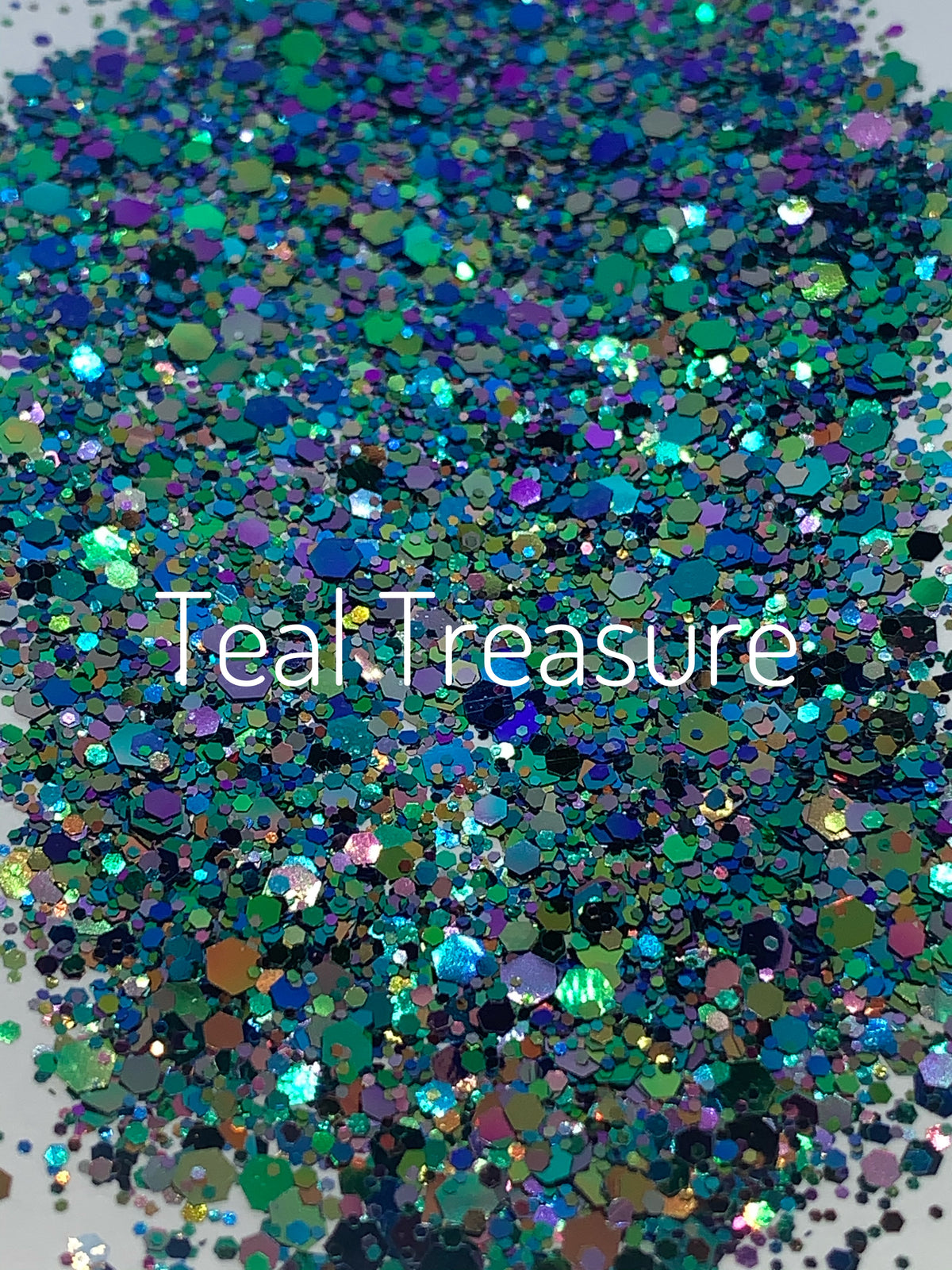 Teal Treasure - Chunky Mix