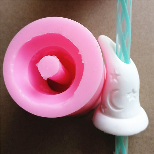 Wizard Hat Straw Topper